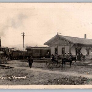 Postcard  Unposted  Vermont Morrisville Vermont #1233